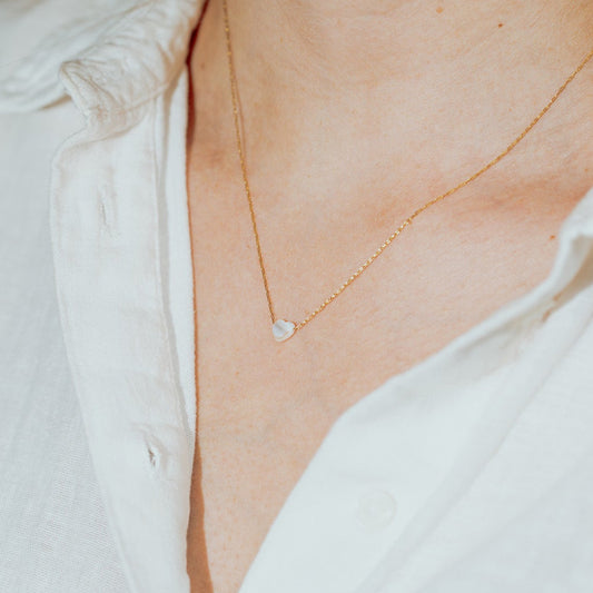 THE FILIGREE - MUSCHELHERZ/GOLD
